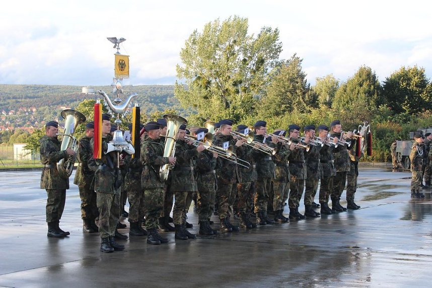 Kommandowechsel beim Panzerbataillon 393 "Th&uuml;ringer L&ouml;we"