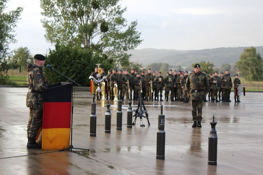 Kommandowechsel beim Panzerbataillon 393 "Th&uuml;ringer L&ouml;we"