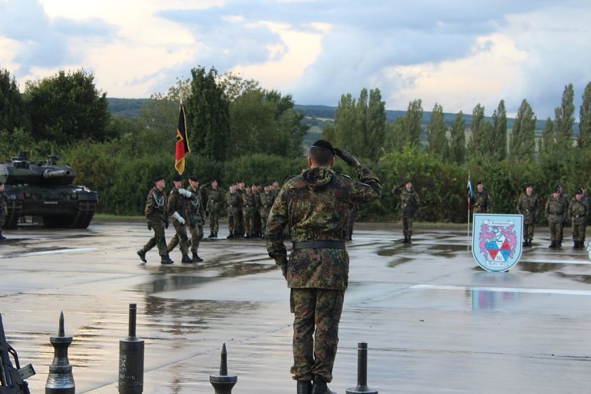Kommandowechsel beim Panzerbataillon 393 "Th&uuml;ringer L&ouml;we"