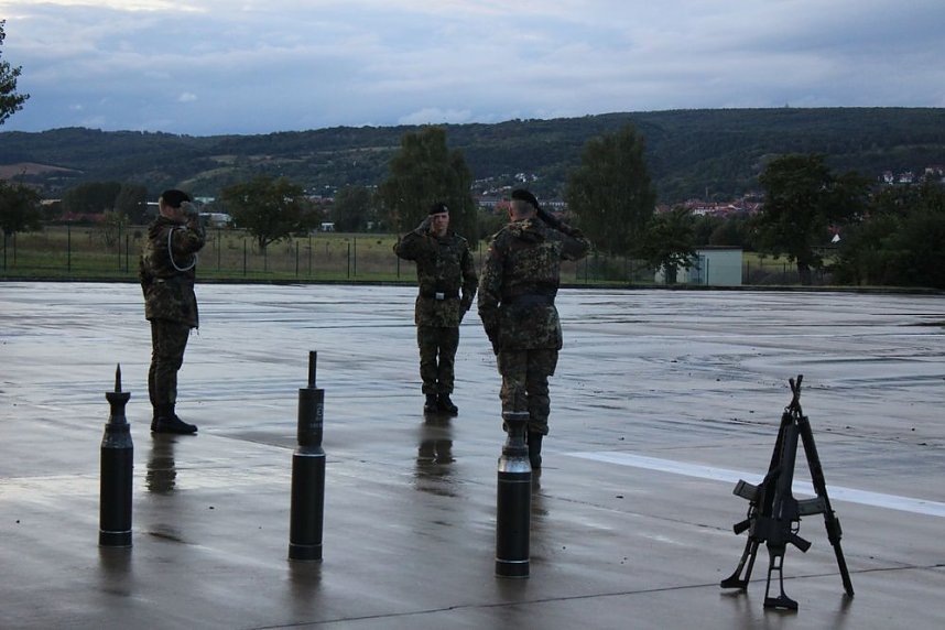 Kommandowechsel beim Panzerbataillon 393 "Th&uuml;ringer L&ouml;we"