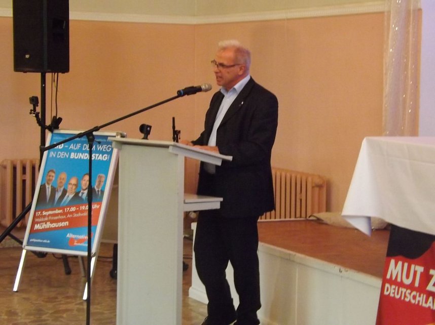 AfD-Wahlkampf in M&uuml;hlhausen