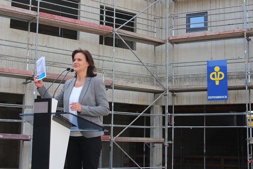 Richtfest an Gemeinschaftsschule gefeiert