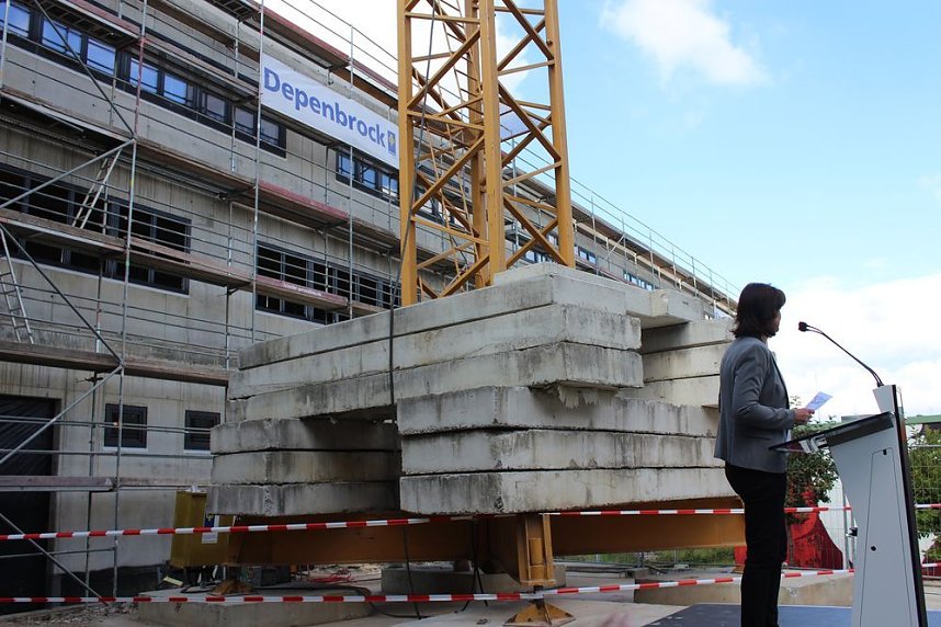 Richtfest an Gemeinschaftsschule gefeiert