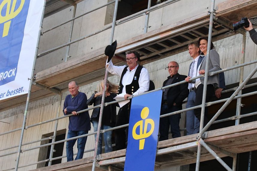 Richtfest an Gemeinschaftsschule gefeiert