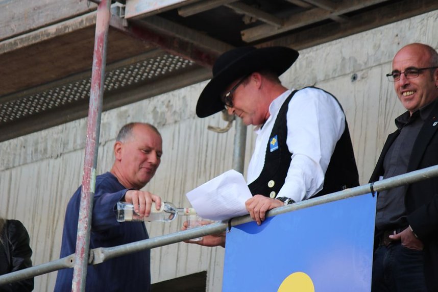 Richtfest an Gemeinschaftsschule gefeiert