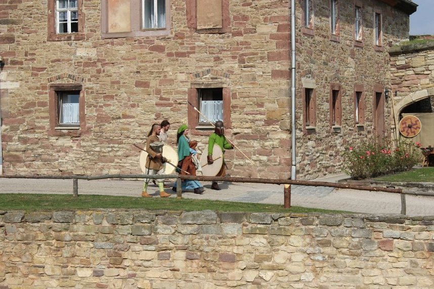 Wasserburg  Heldrungen ein Besuchermagnet