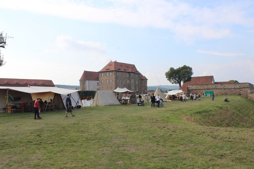 Wasserburg  Heldrungen ein Besuchermagnet