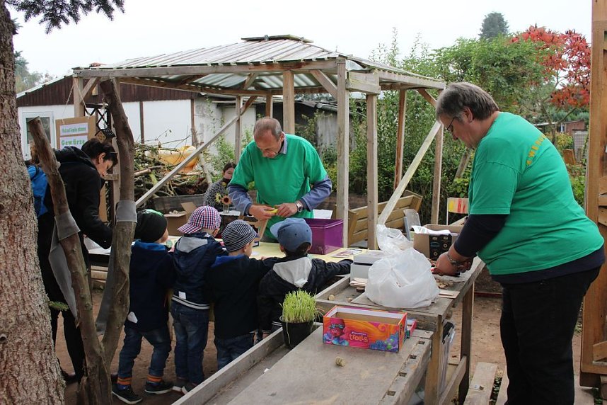 Herbst- und Erntedankfest im Zwergengarten