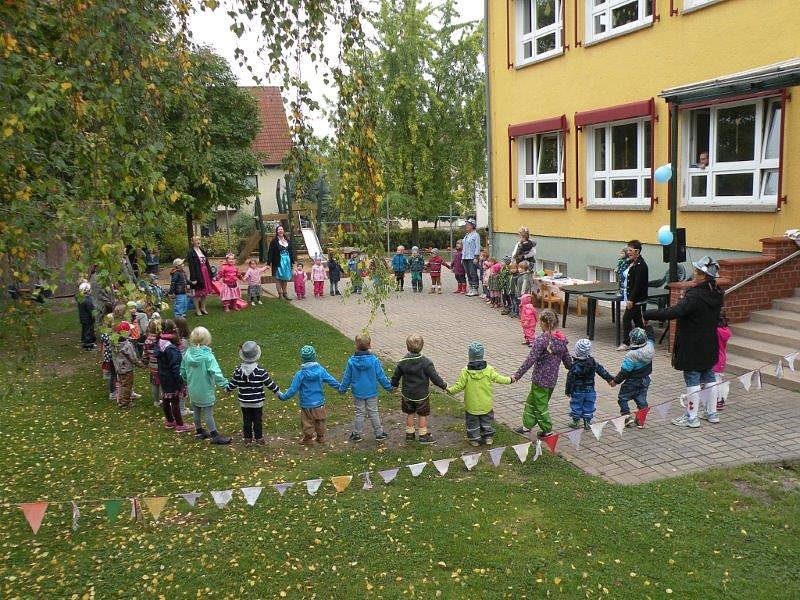 Wies'n Alarm in der Kita K&auml;ferland
