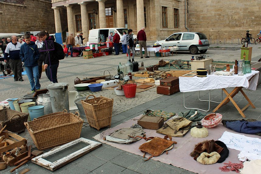 Erfolgreicher Tr&ouml;delmarkt in Sondershausen