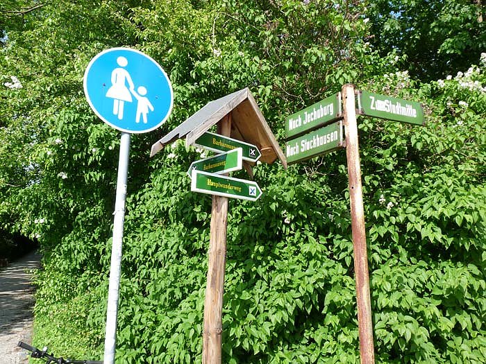 Besch&auml;digungen an Wanderwegen