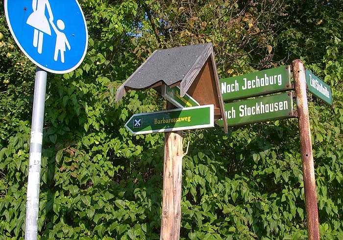 Besch&auml;digungen an Wanderwegen