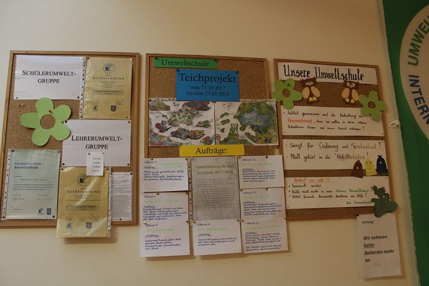 Teichprojekt an der Franzbergschule