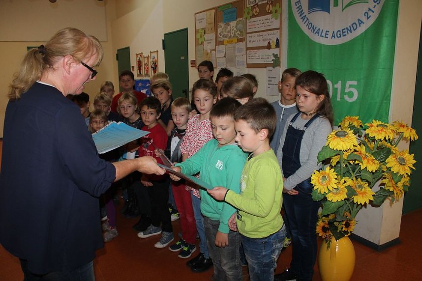 Teichprojekt an der Franzbergschule