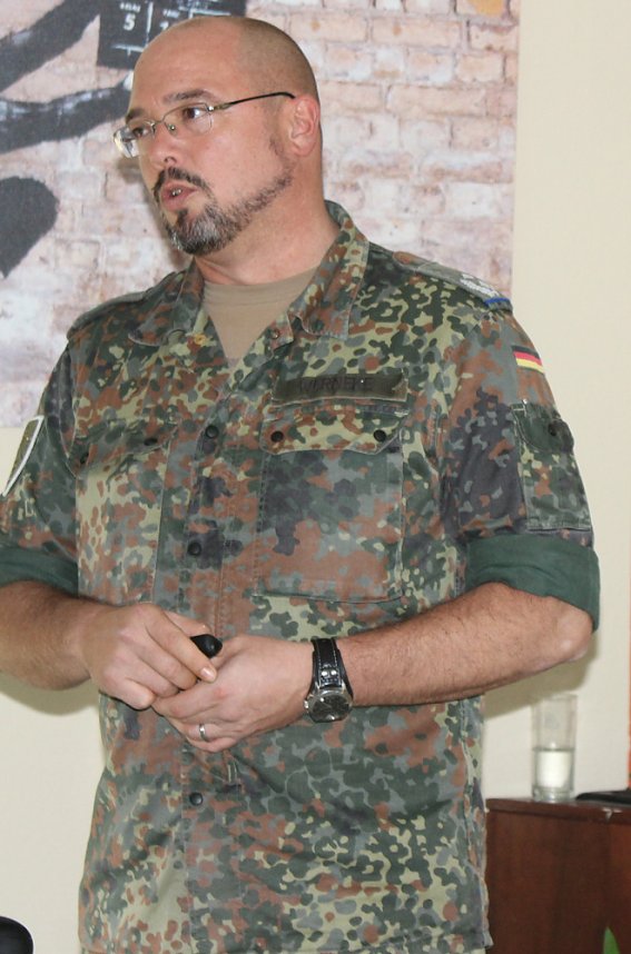 Mit F&uuml;hrungskr&auml;ften der Reserve gesprochen