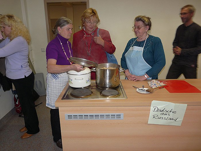 Kochshow der Migranten