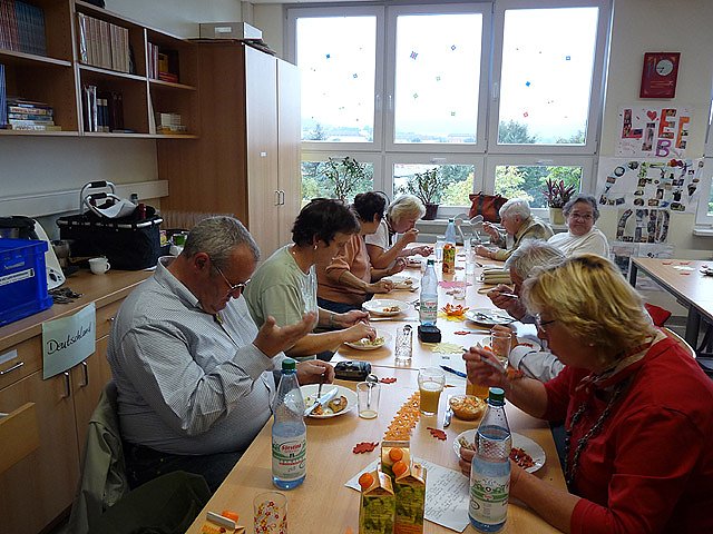 Kochshow der Migranten