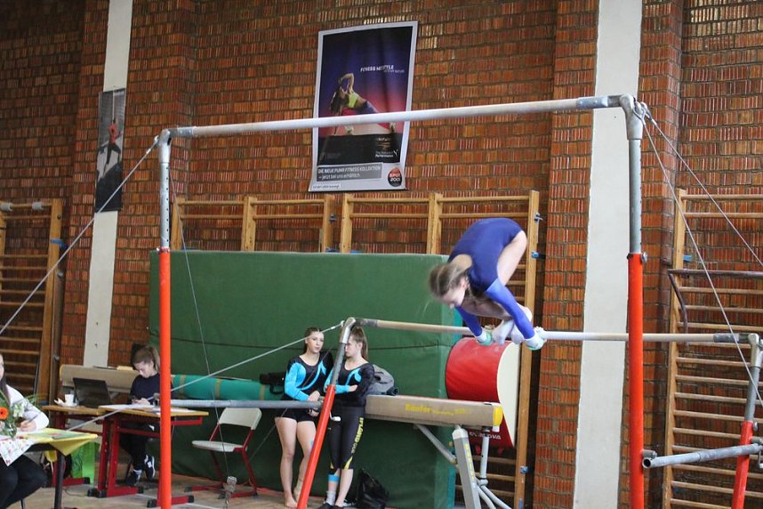 Herbstmeisterschaft im Mannschaftsturnen in Sondershausen