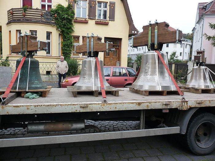 Ankunft der Glocken