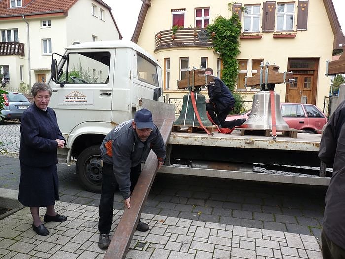 Ankunft der Glocken