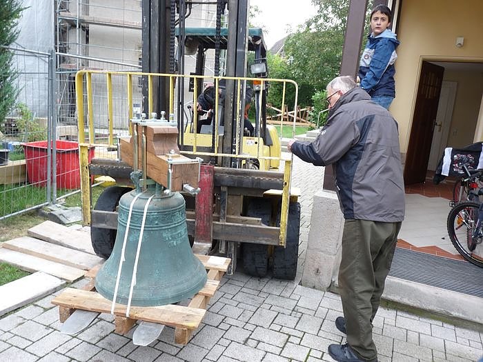 Ankunft der Glocken