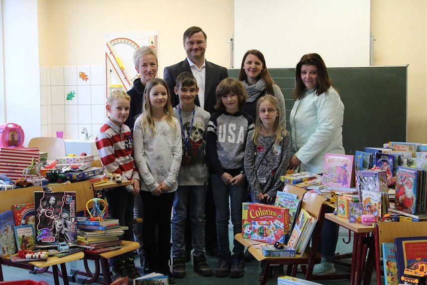 Wieder ein riesiger Berg voll Spielzeug