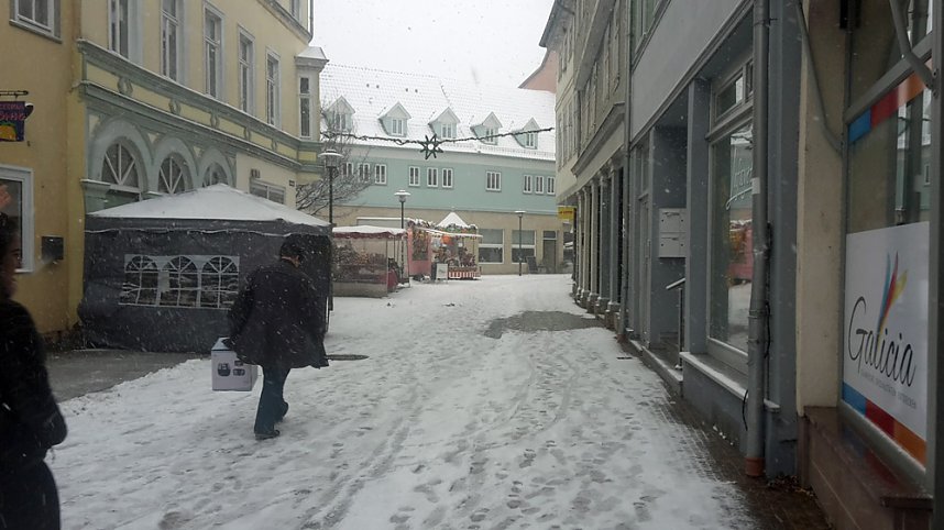 Kein Wetter f&uuml;r die H&auml;ndler