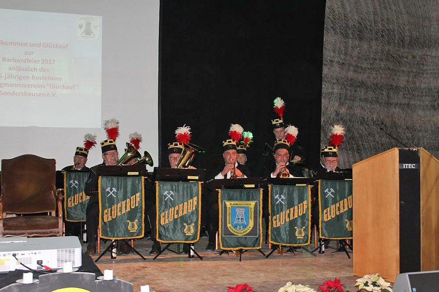 Bergmannsverein feiert stimmungsvoll Jubil&auml;um