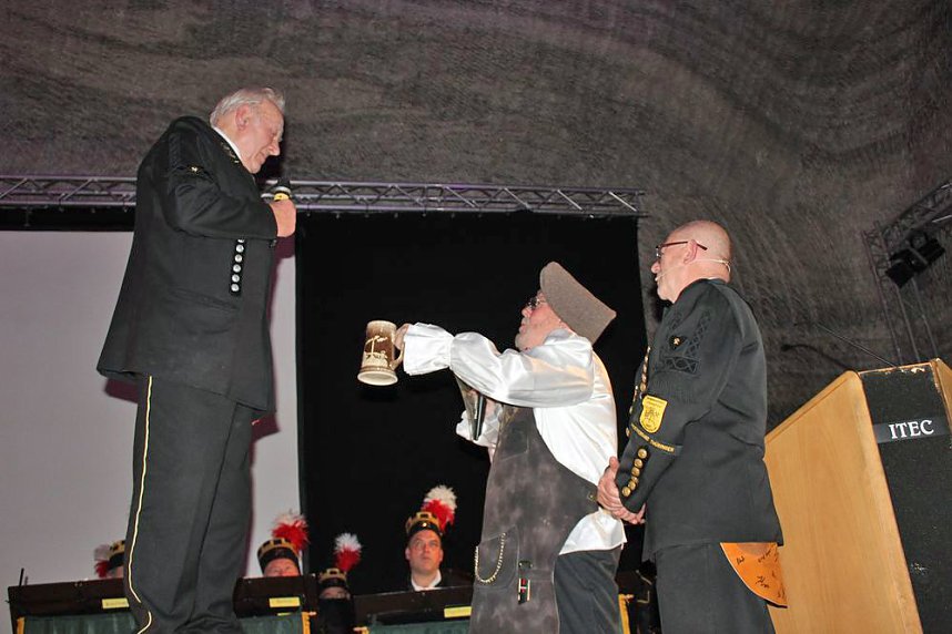 Bergmannsverein feiert stimmungsvoll Jubil&auml;um