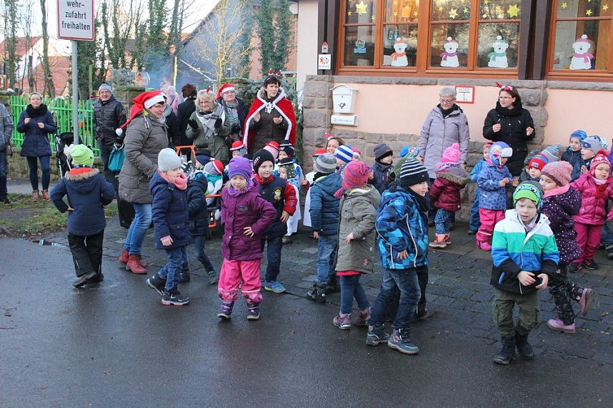 Weihnachtsmarkt an der Kindervilla