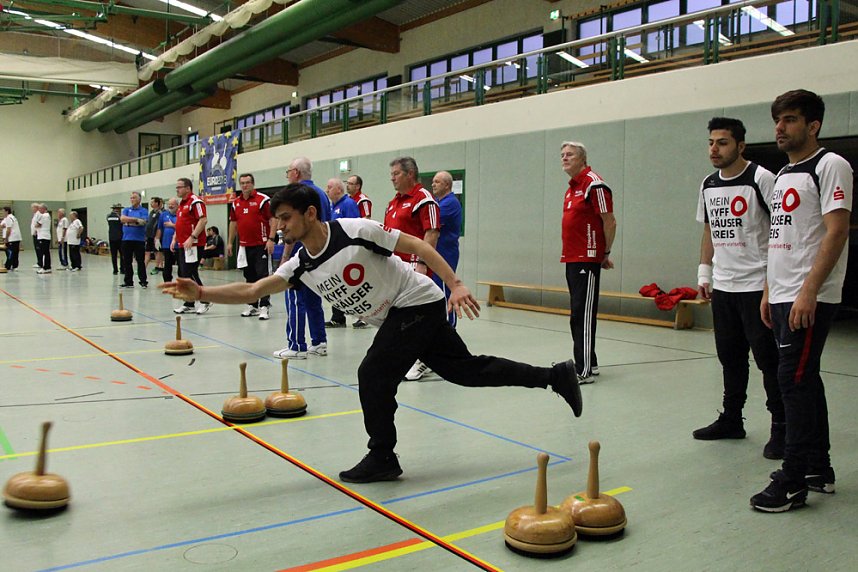 Der Th&uuml;ringenpokal im Bosseln ist wieder in Sondershausen