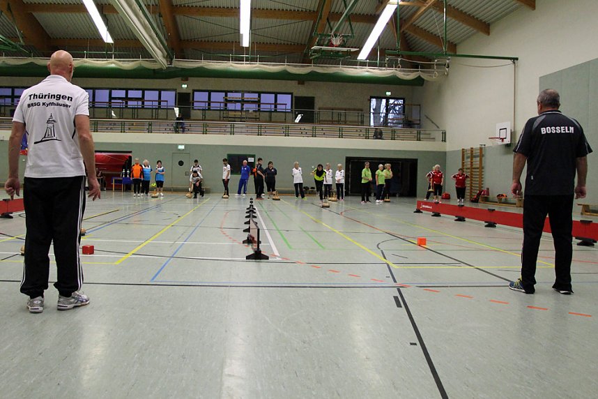 Der Th&uuml;ringenpokal im Bosseln ist wieder in Sondershausen