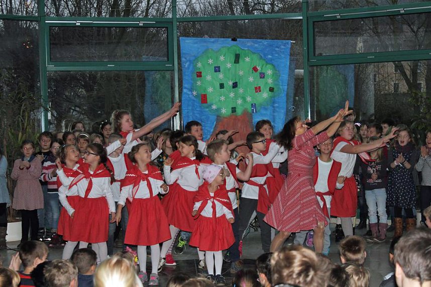 Weihnachtslieder in der Talstra&szlig;e