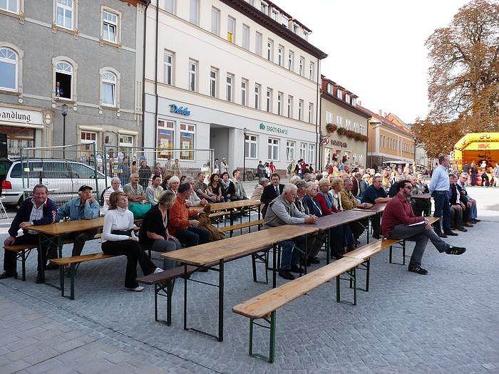 Feierliche &Uuml;bergabe Markt Bad Frankenhausen