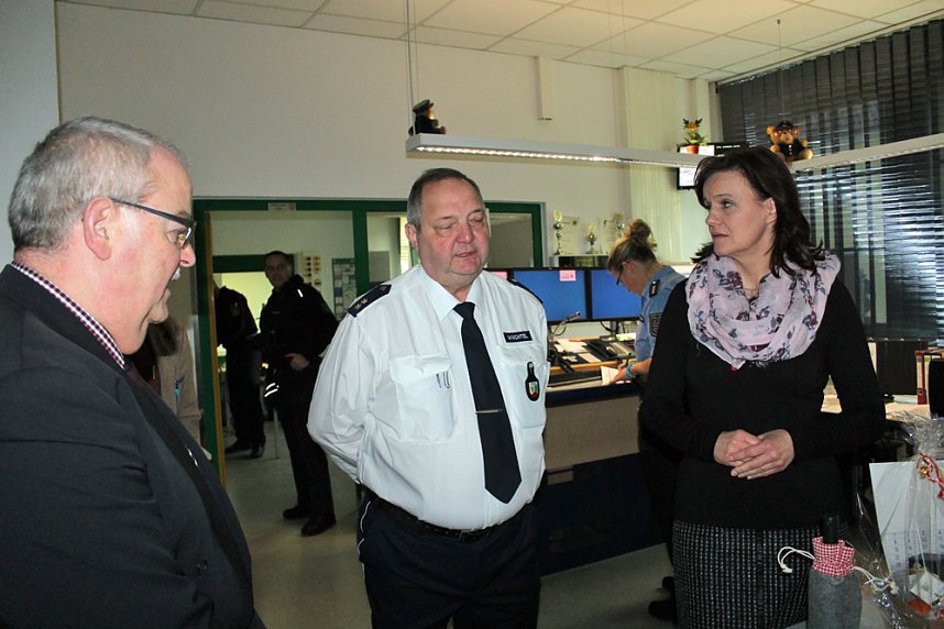 DRK und Polizei besucht