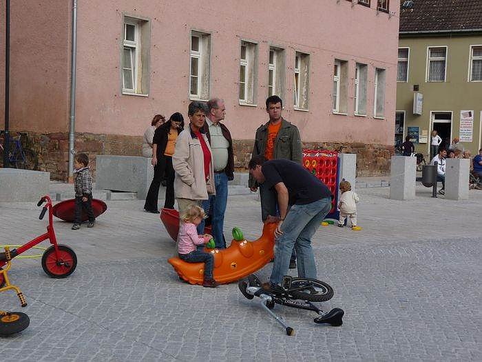 Feierliche &Uuml;bergabe Markt Bad Frankenhausen