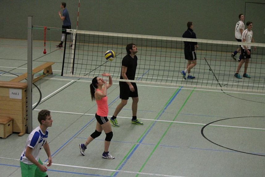 Volleyballturnier mit Rekordbeteiligung gestartet