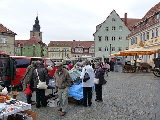 Tr&ouml;delmarkt Herbst in Sondershausen