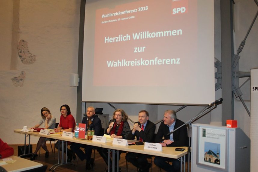 Wahlkreiskonferenz der SPD Kyffh&auml;userkreis