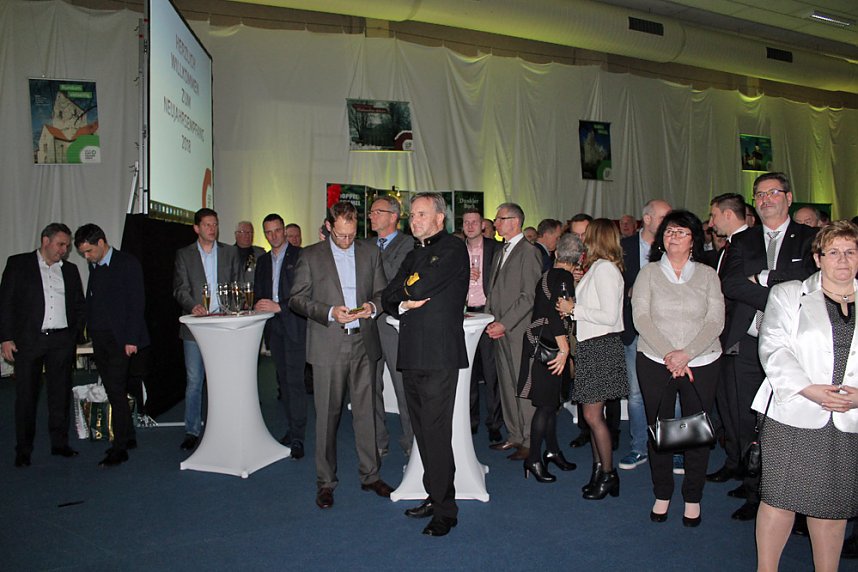 Vom Neujahrsempfang berichtet