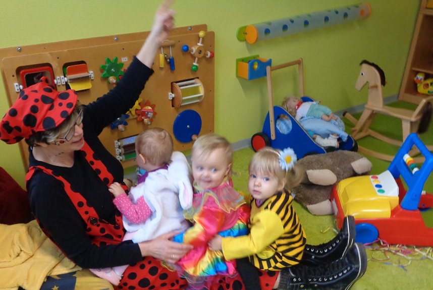 Fasching in der Kindervilla