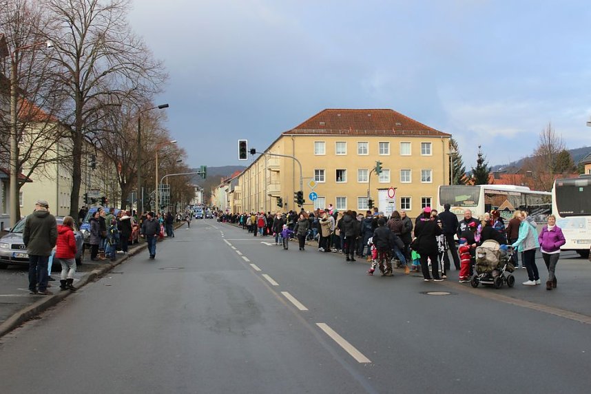 Rosenmontagsumzug in Sondershausen (1)