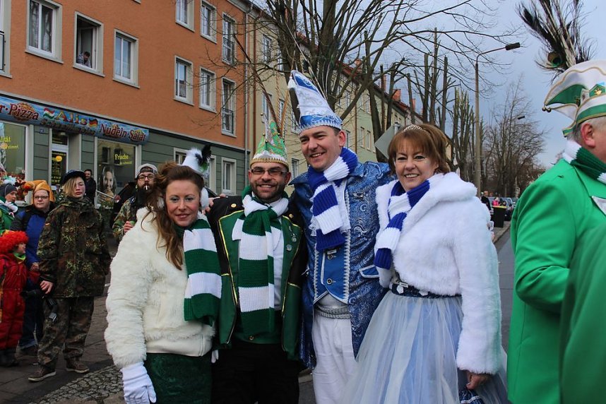 Rosenmontagsumzug in Sondershausen (1)