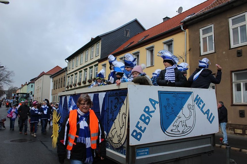 Rosenmontagsumzug in Sondershausen (1)