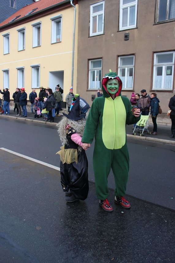 Rosenmontagsumzug in Sondershausen (1)