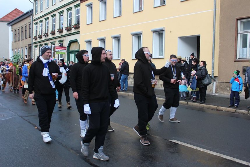 Rosenmontagsumzug in Sondershausen (1)