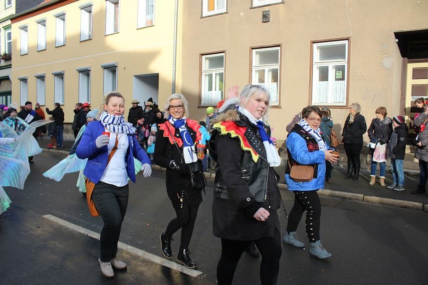 Rosenmontagsumzug in Sondershausen (1)