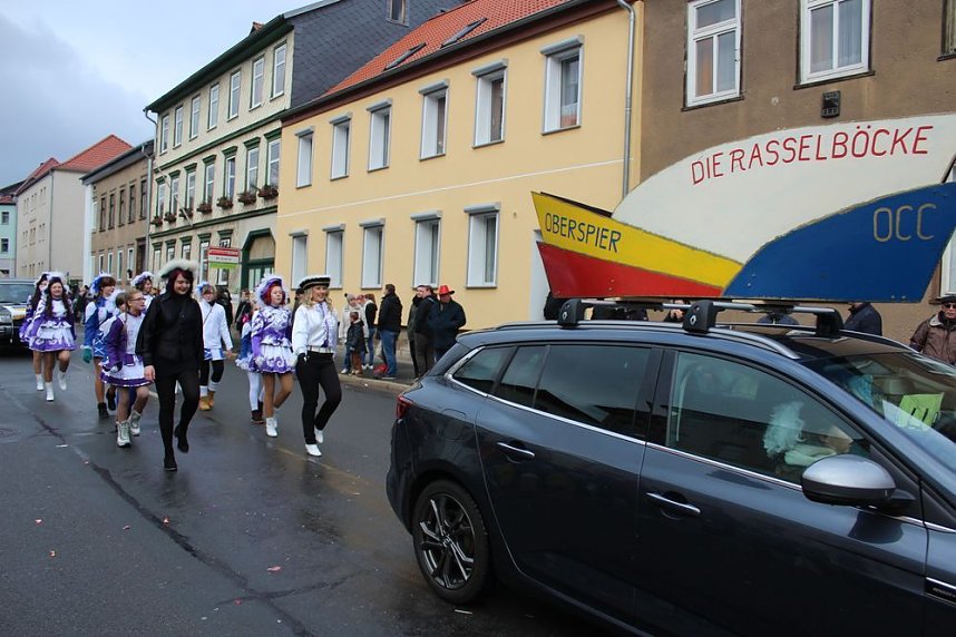 Rosenmontagsumzug in Sondershausen (1)