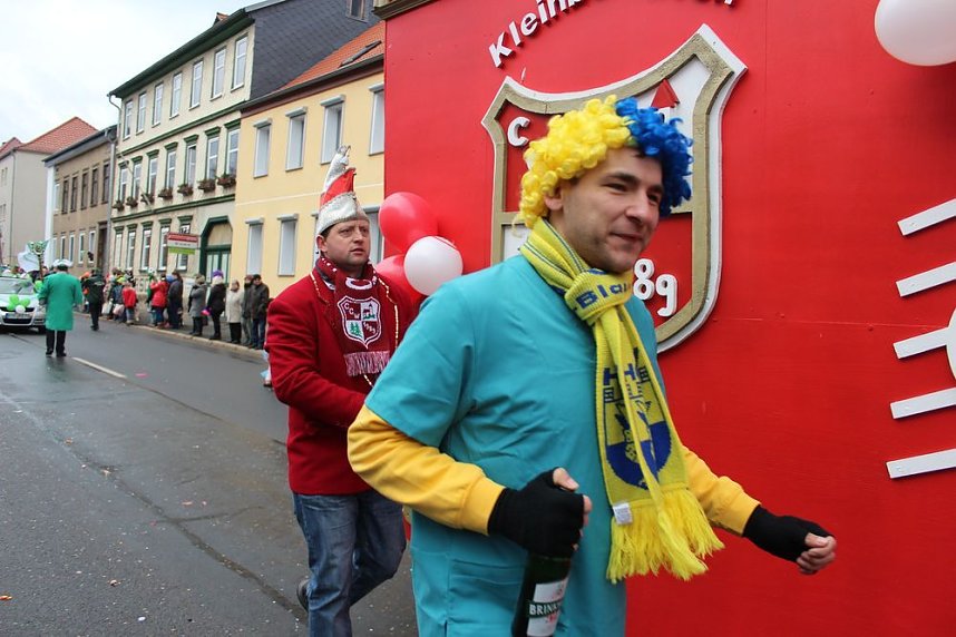 Rosenmontagsumzug in Sondershausen (1)