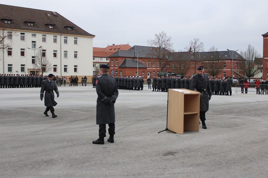 Vereidigung in Sondershausen